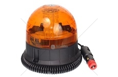 Maják oranžový LED 12-24V magnetický/3-úchyty 