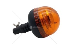 Maják oranžový LED 12-24V úchyt na tyčku 