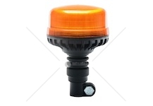 Maják oranžový LED 12-24V upevnění na pružný třmen 167x115mm 36LED