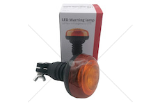 Maják oranžový LED 12V/24V AMIO pružné uložení