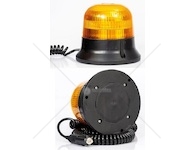 Maják výstražný 12v/55v led mini oranžový magnetický 0234395_A