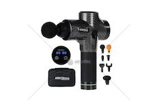 Masážní pistole 250 W, sada 9 ks vyměnitelných hlavic - KRAFT&DELE