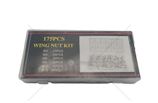 Matice motýlek sada 175ks různé druhy a velikosti