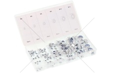 Matice samozajištění sada 125 ks různé druhy a velikosti