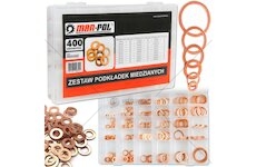 Měděná podložka, sada 400ks MAR-POL