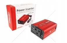 Měnič napětí 12V/230V 150W/300W 2xUSB PI01 AMIO