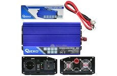 Měnič napětí 24/230V 1000W/2000W, čistá sinusovka GEKO