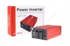 Měnič napětí 24V/230V 300W/600W 2xUSB PI04 AMIO