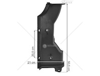 Mercedes Actros F koncovka nárazníku pravá Lamiro 198253EX