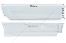 Mezinápravový panel proti podjetí DAF XF105 levá LAMIRO 55105-22EX