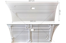 Mezinápravový panel proti podjetí SCANIA 6 pravá nízká LAMIRO 889-42EX