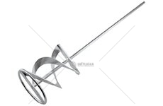 Míchadlo do vrtačky spirálové,šestihranný úchyt, pozinkované 100x500mm