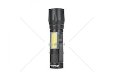 Mini taktická svítilna COB LED 10 W, 500 lm, 500 mAh - GEKO