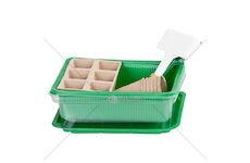 Minipařeniště s víkem 20×14,5×6 cm, 12 sazenic