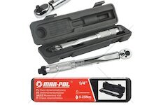 Momentový klíč 1/4'', 5-25Nm MAR-POL