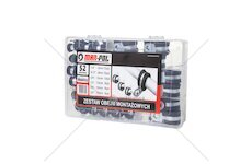 Montážní objímky na kabely, trubky, hadice, sada 52 ks - MAR-POL