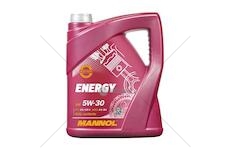 Motorový olej -  5w30 mannol energy api sn/ch-4 acea a3/b4 5l 7511-5