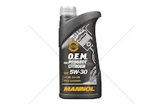 Motorový olej -  5w30 mannol energy formula psa acea c3 api sn/ch-4 acea c2 o.e.m. for peugeot citroen 1l 7703-1