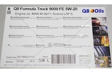 Motorový olej Q8 F TRUCK 9000 FE 5W20 208L Q8 13282