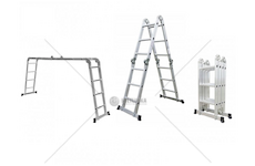 Multifunkční kloubový žebřík 3,7m GEKO