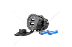 Nabíječka 2xUSB 12/24V MOD-03 AMiO-02853