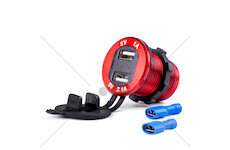 Nabíječka 2xUSB 12/24V MOD-11