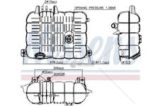 Nádrž expanzní se snímačem volvo fhii, fh16, fh4 euro 6, rvi c/k/t  0236610_A