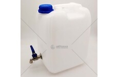 Nádrž na vodu, kanystr 10L s kovovým kohoutkem  G10L/S