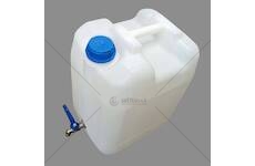 Nádrž na vodu, kanystr 20L s kovovým kohoutkem  G20L/S