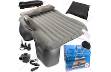 Nafukovací matrace do auta 135 x 80 cm černá BASS