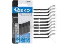 Náhradní čepele k odhrotovači, HSS M2, 10 ks - GEKO