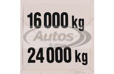 Nálepka 24 000 kg 937793240_A