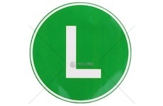 Nálepka L průměr 220mm 00492 101-05W-53