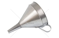 Nálevka trychtýř na PHM a olej kovový, délka 32cm, průměr 24cm
