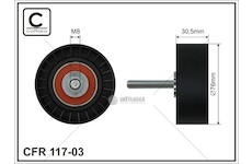 Napinak ford transit 06> 2.3 16v 76x8x31 117-03