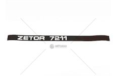 Nápis boční levý 7211 Zetor 70115314