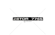 Nápis boční pravý 7745 TURBO 62119304.1