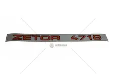 Nápis pro zetor 4718 | 4718-5301