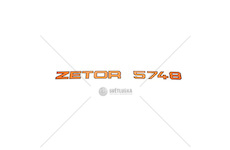 Nápis Zetor 5748 57485301