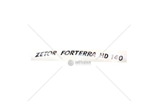 Nápis Zetor FORTERRA 140 Levý 97802203