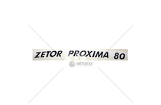 Nápis Zetor Proxima 80 Levý 65802113