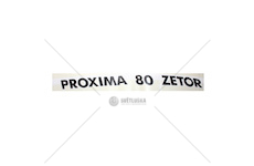 Nápis Zetor Proxima 80 Pravý 65802114