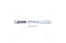 Nápis Zetor Proxima 85 Levý 65802015