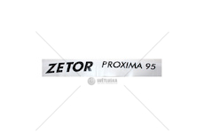 Nápis Zetor Proxima 95 Levý 65802017