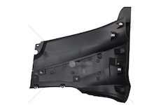 Nárazník IVECO STRALIS S-WAY 19- pravý, 2 držáky, černý LAMIRO 0260-3EXB2