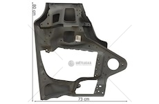 Nárazník levý MB ACTROS 12- LAMIRO 198020EX