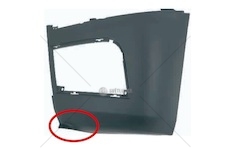 Nárazník MB ACTROS MP4 17 - přední levý OTP MR4129