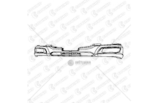 Nárazník přední DAF XF 106 COVIND COV/XF6/90