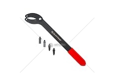 Nastavitelný klíč pro přidržení řemenic, ozubených kol - QUATROS