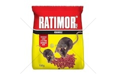 Nástraha na myši Ratimor plus granule 150g, 29ppm, sáček